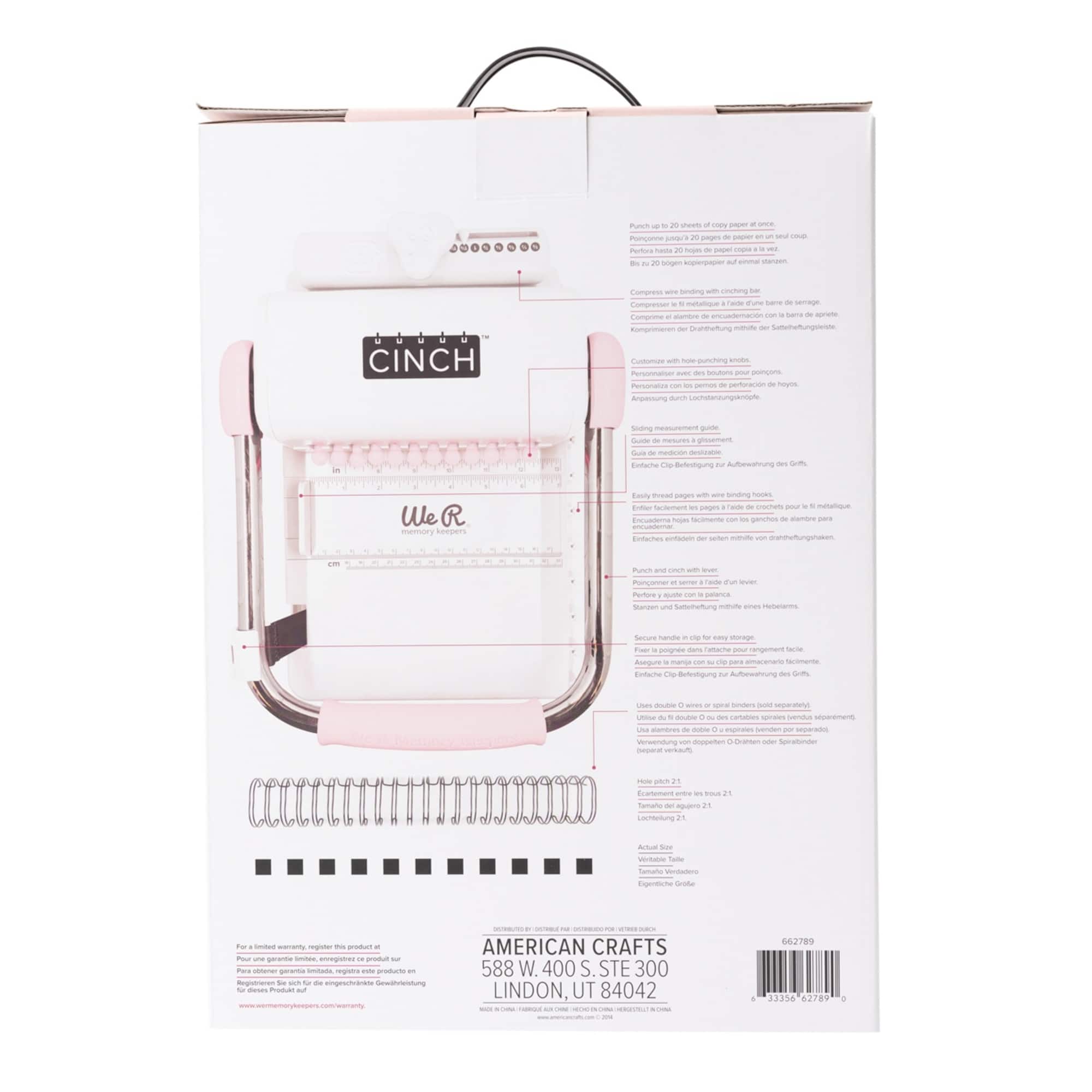 We R Memory Keepers® Cinch™ Book Binding Tool with Square Holes